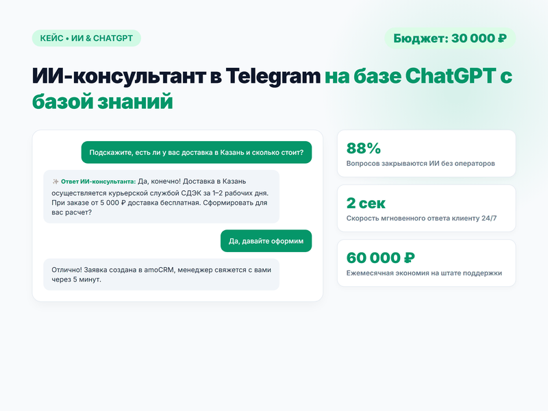 ИИ-Юрист и экспертный консультант с векторной базой кодексов РФ и генерацией договоров в PDF